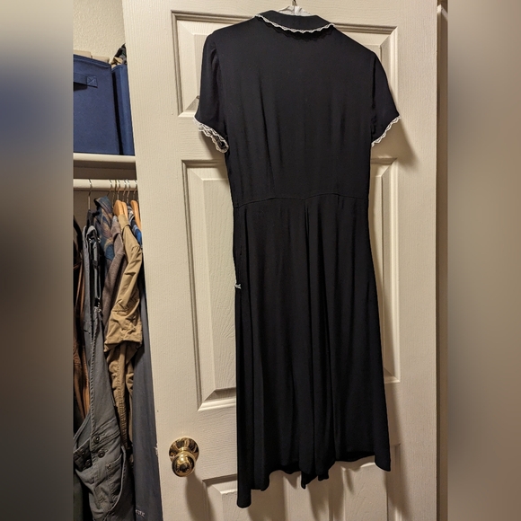 Christy Dawn Sebastian Dress in Noir - Picture 3 of 5